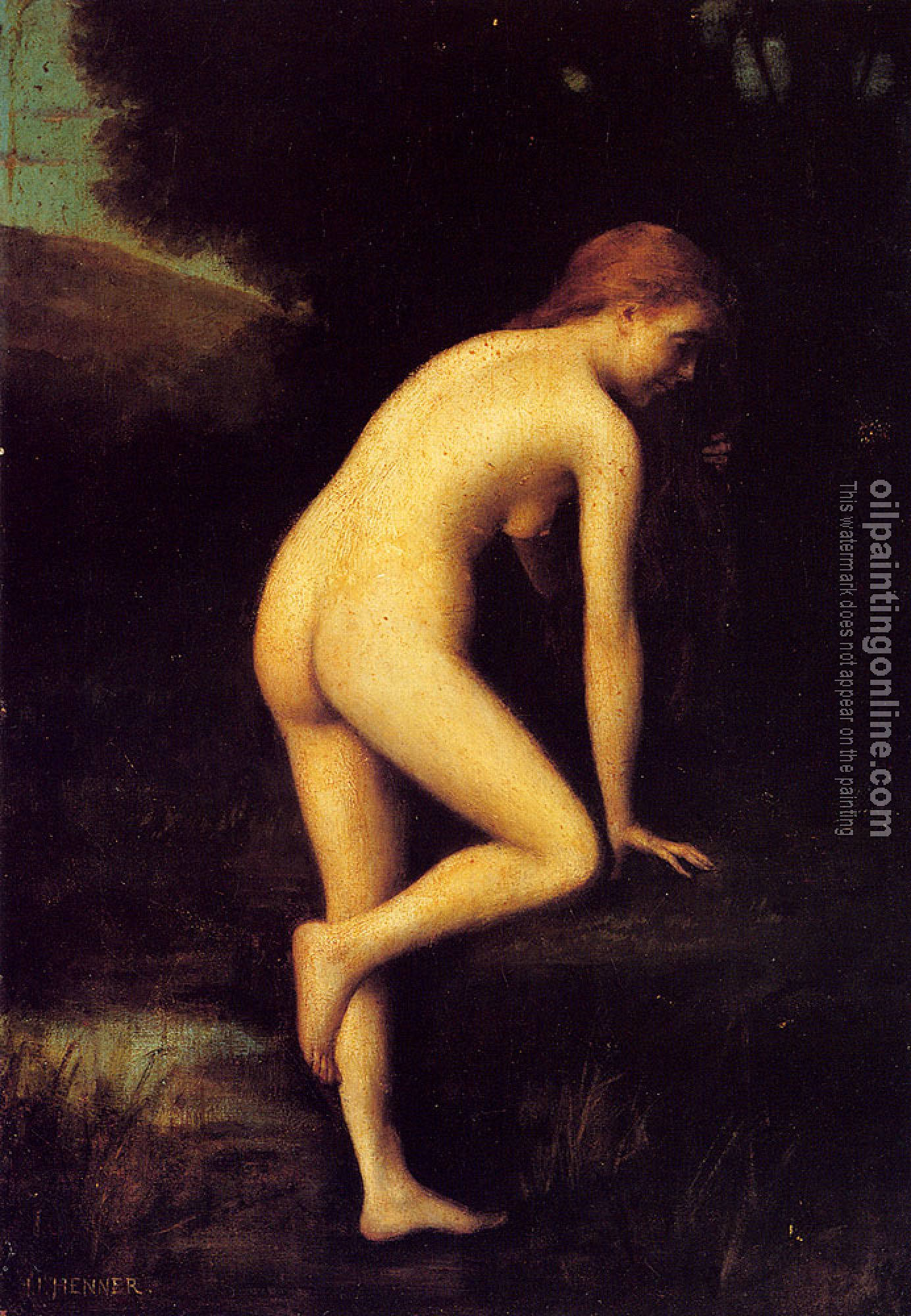 Jean-Jacques Henner - The Bather